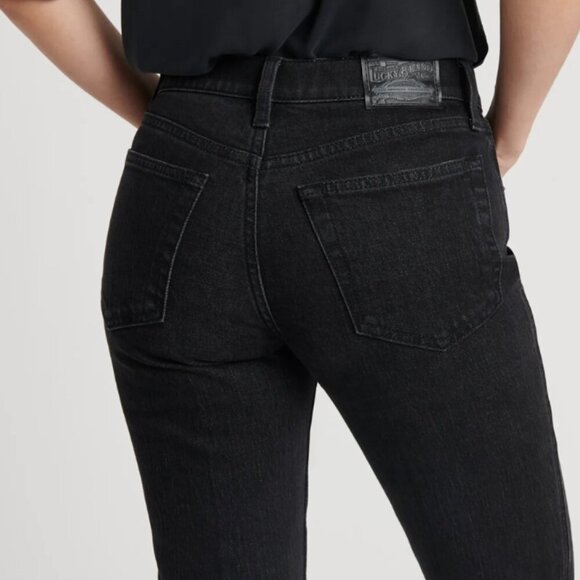 Lucky Brand Authentic Straight Crop Jeans - Picture 4 of 9